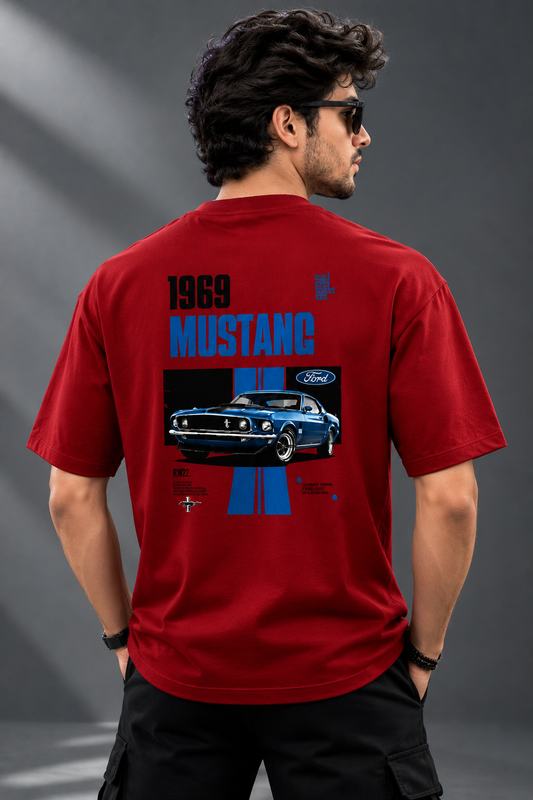 1969 Mustang Classic: Oversized T-Shirt